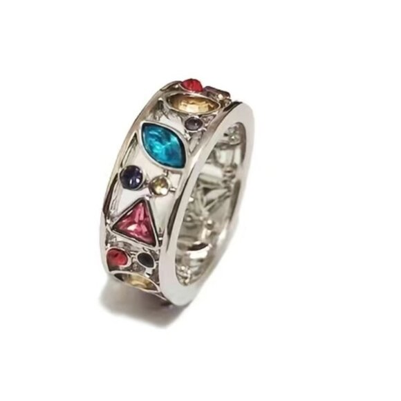 Multicolor Gemstone Ring - Picture 2 of 6